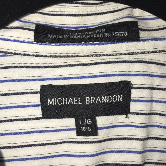 Michael Brandon Button Down - Picture 4 of 5